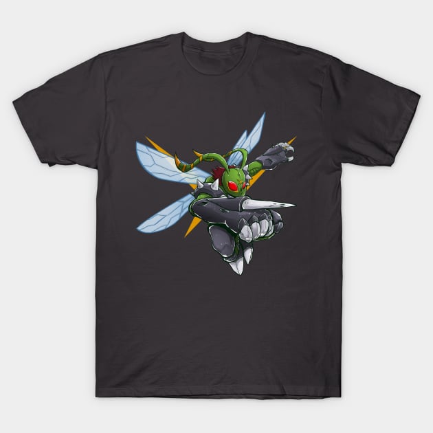 Stingmon fanart T-Shirt by DigiTeeshrit